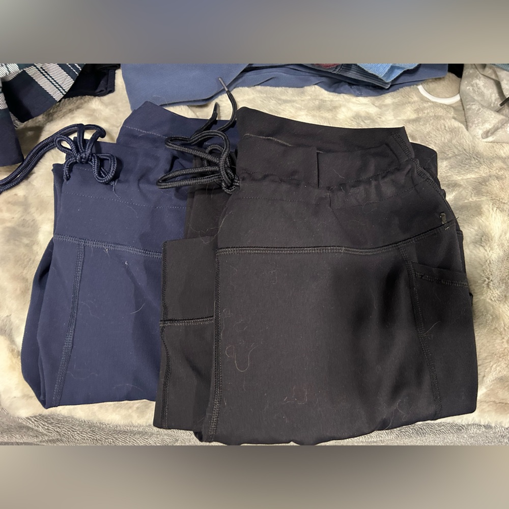 Spyder Black and Navy Jogger Pants